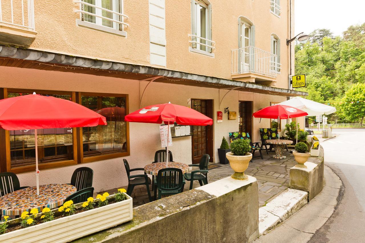 Logis Hotel De La Paix Saint-Nectaire Exterior photo